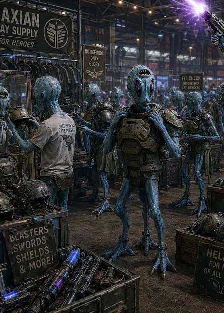 Galaxian Flea Market