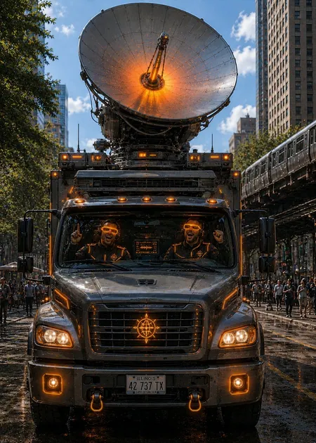 Satellite Truck