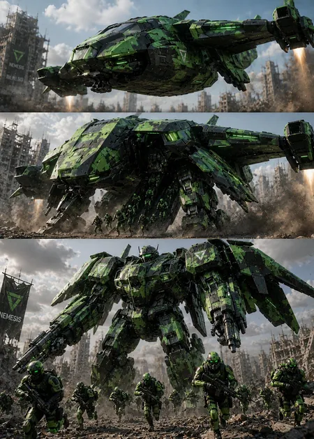Dropship Mech